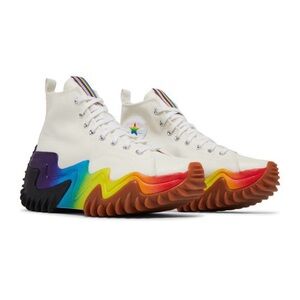 Converse Run Star Motion CX Pride Rainbow High-Top Sneakers